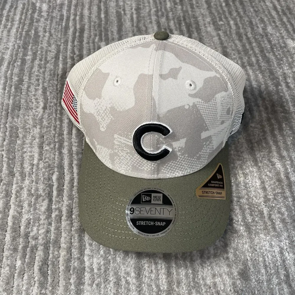 Chicago Cubs Hat Cap Snap Back Mens One Size Multi MLB Baseball New Era 9SEVENTY